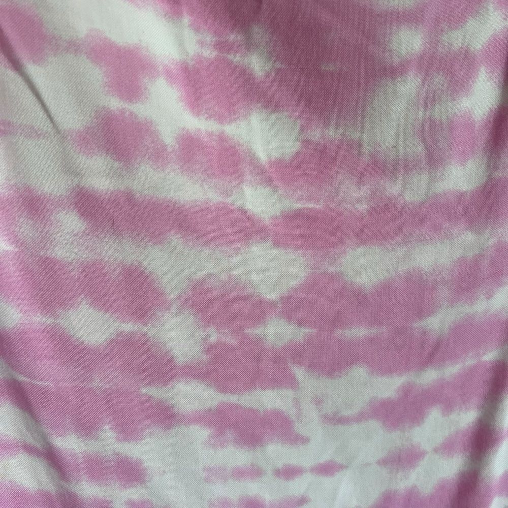 Torrid Pink Tie-Dye Challis Handkerchief Dress 0 - Picture 8 of 11